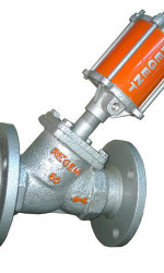 Pneumatic Angle type Valve